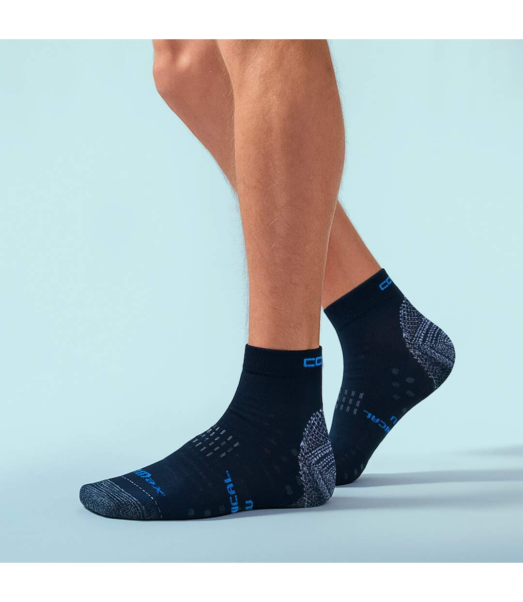 1 Pack Coolmax Thin Ultralight Trainer Running Socks-3