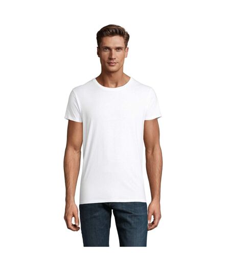 Mens Crusader Organic T-shirt White SOLS