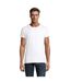 Mens Crusader Organic T-shirt White SOLS-1