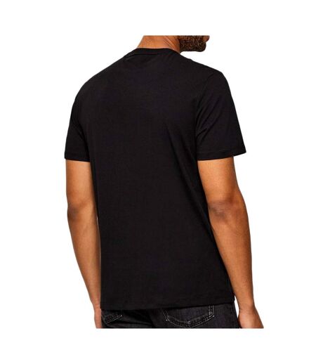 T-Shirt noir homme calvin klein jeans ckny lv04rd816g