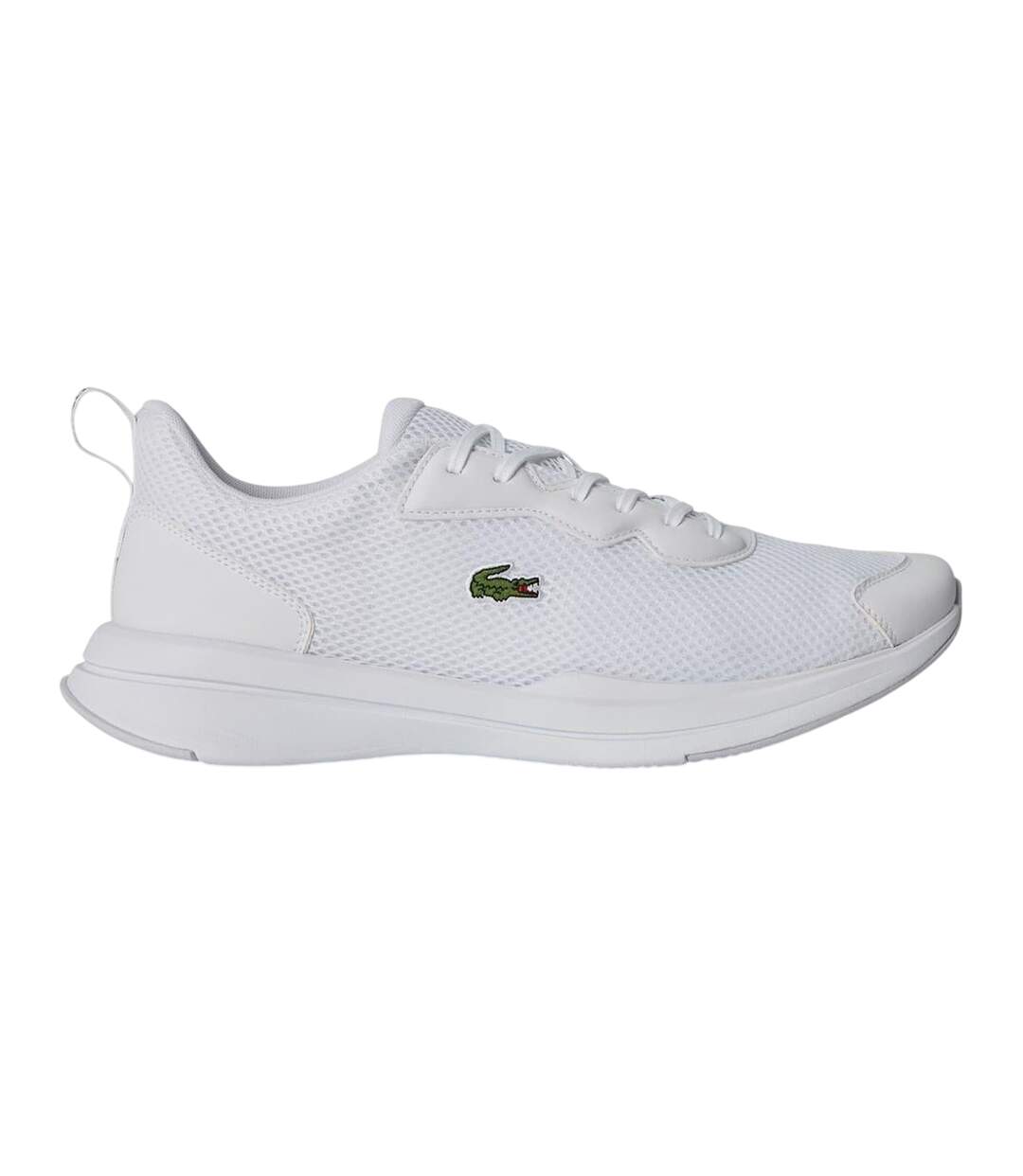 Mens Neo Runbase Leather Trainers White Lacoste-3