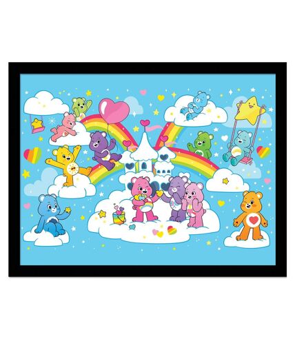 Care Bears - Poster encadré (Multicolore) (40 cm x 30 cm) - UTPM8557