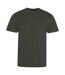 Ecologie Mens Organic Cascades T-Shirt (Olive Green)