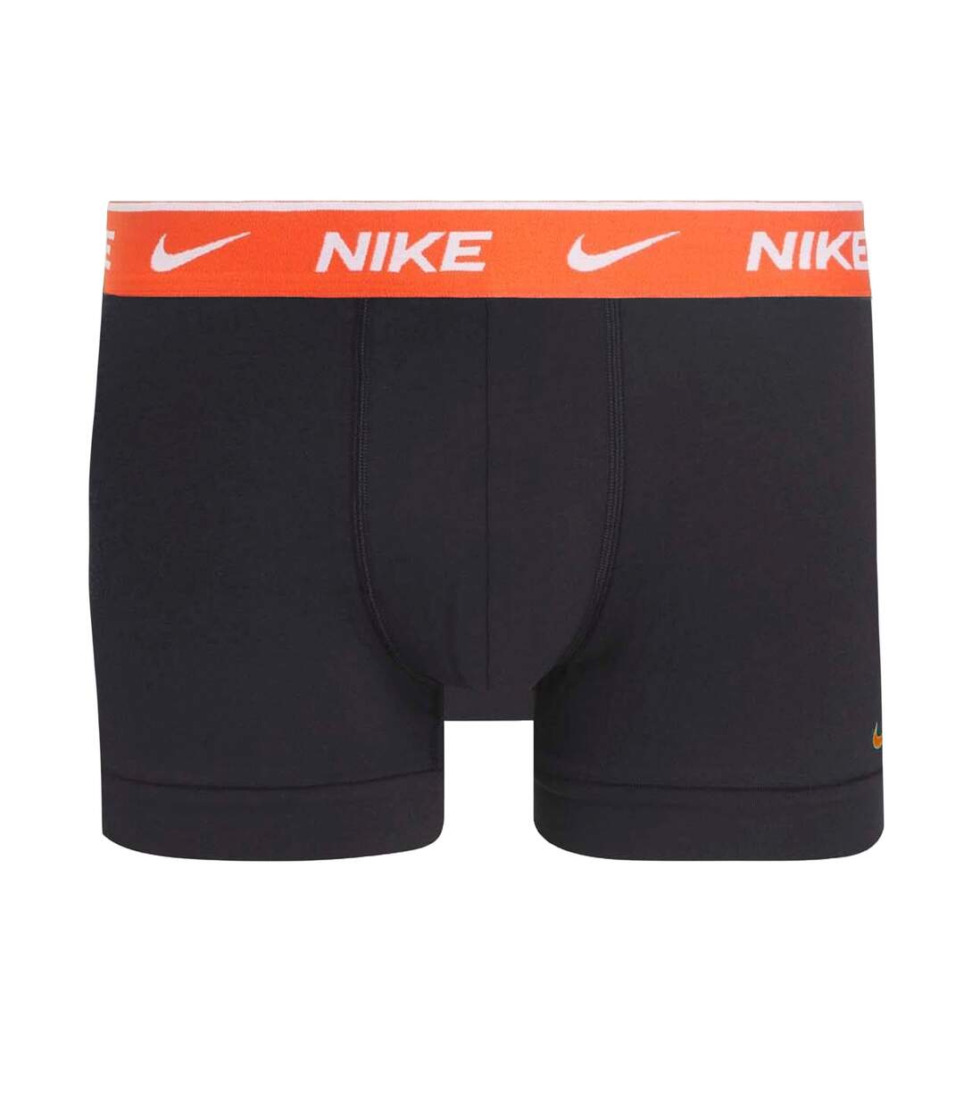 Pack Of 2  Mens Boxer Shorts  Black Green Orange Nike-2