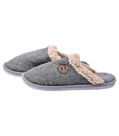 PANTOUFLE Homme PREMIUM MU7130 GRIS