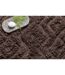 Tapis de Salle de Bain Hilma 50x80cm Marron-5