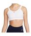 Brassière Blanche Femme Nike Alpha Bra - M