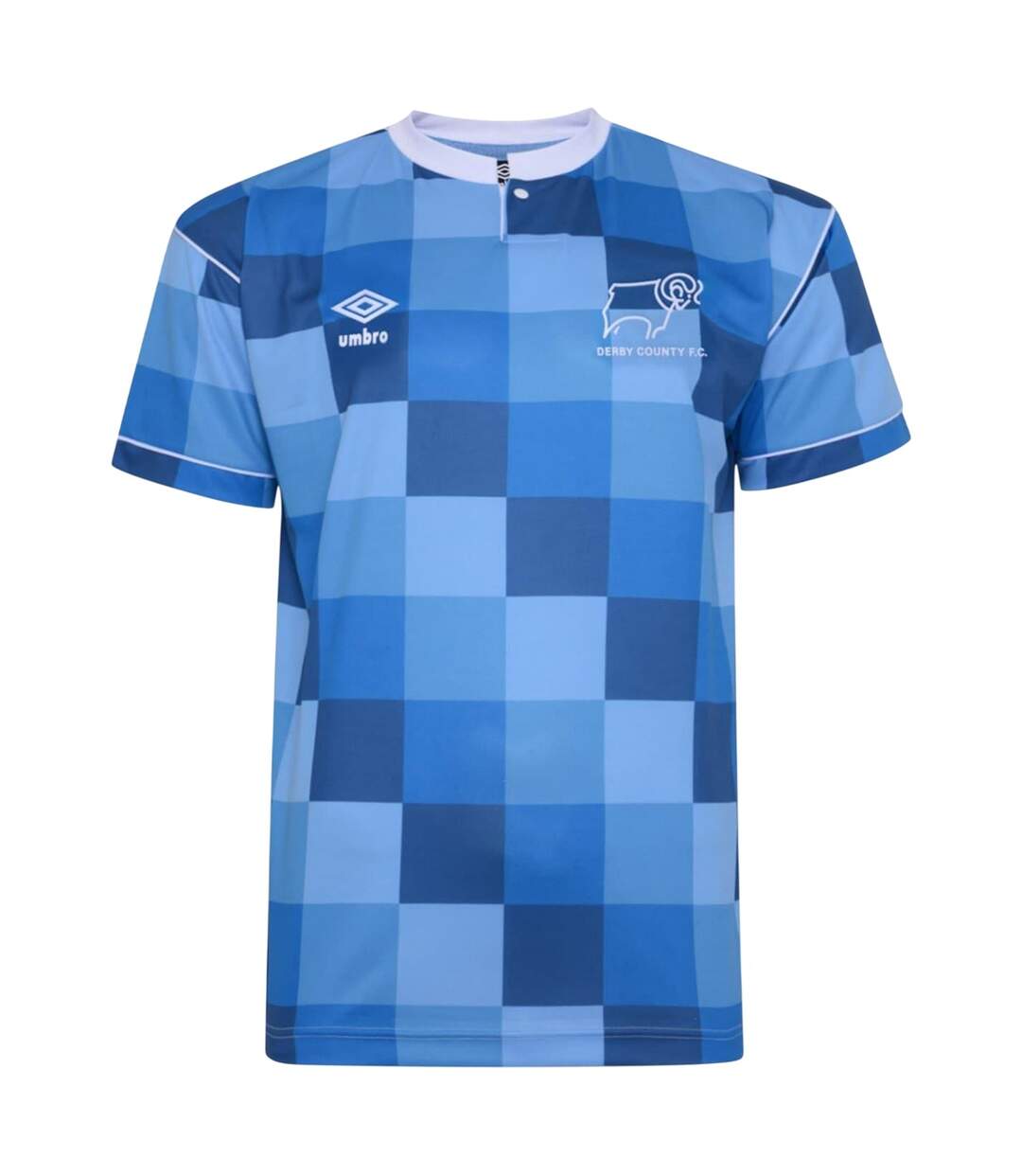 Maillot De Foot Motif/style Derby County Fc Homme Bleu Umbro-2