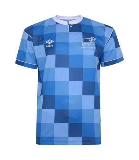 Maillot De Foot Motif/style Derby County Fc Homme Bleu Umbro