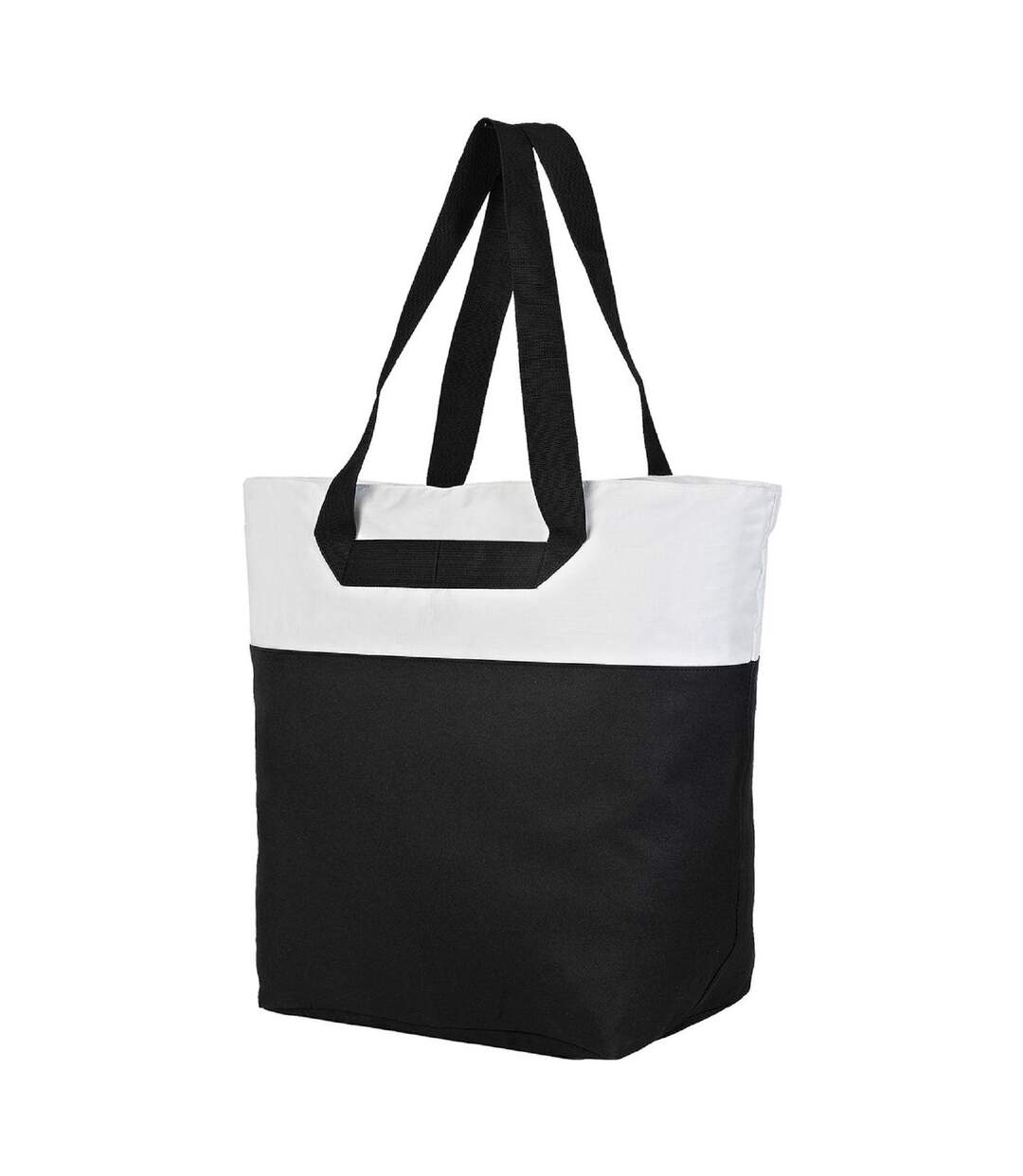 Sac de plage et de loisirs - SH4131 - noir et blanc-1