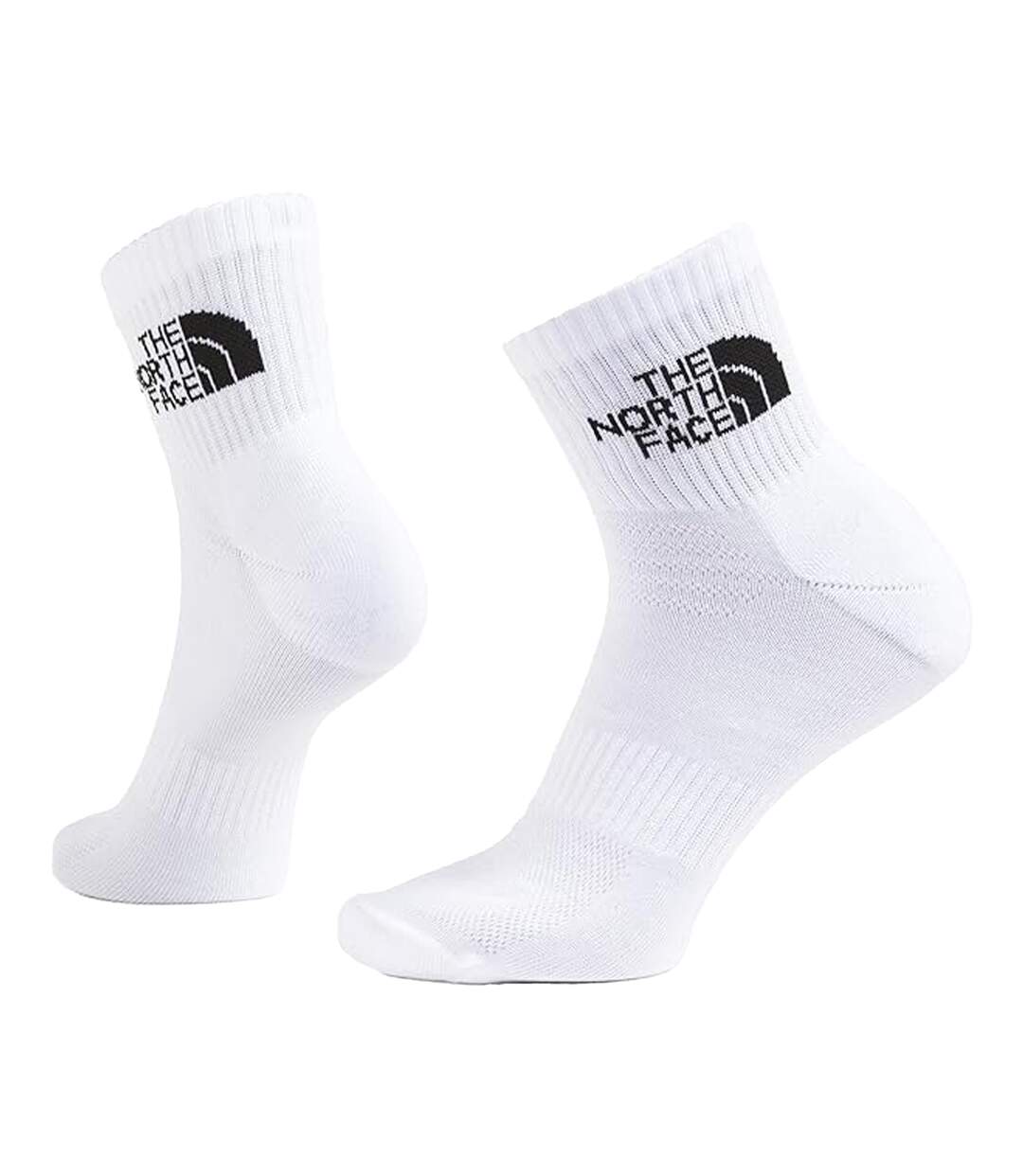 Lot De 3  Chaussettes Adulte Blanc The North Face-2