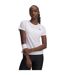 Womens/ladies Tech Mesh T-shirt White Black Under Armour-1