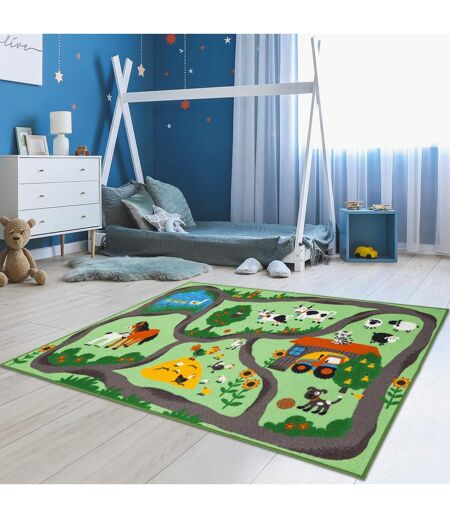 Tapis enfant tufté FARMROAD