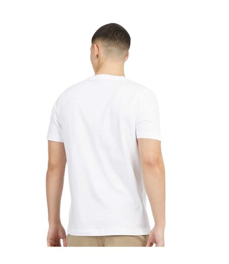 Mens Deluxe Regular T-shirt  White Puma