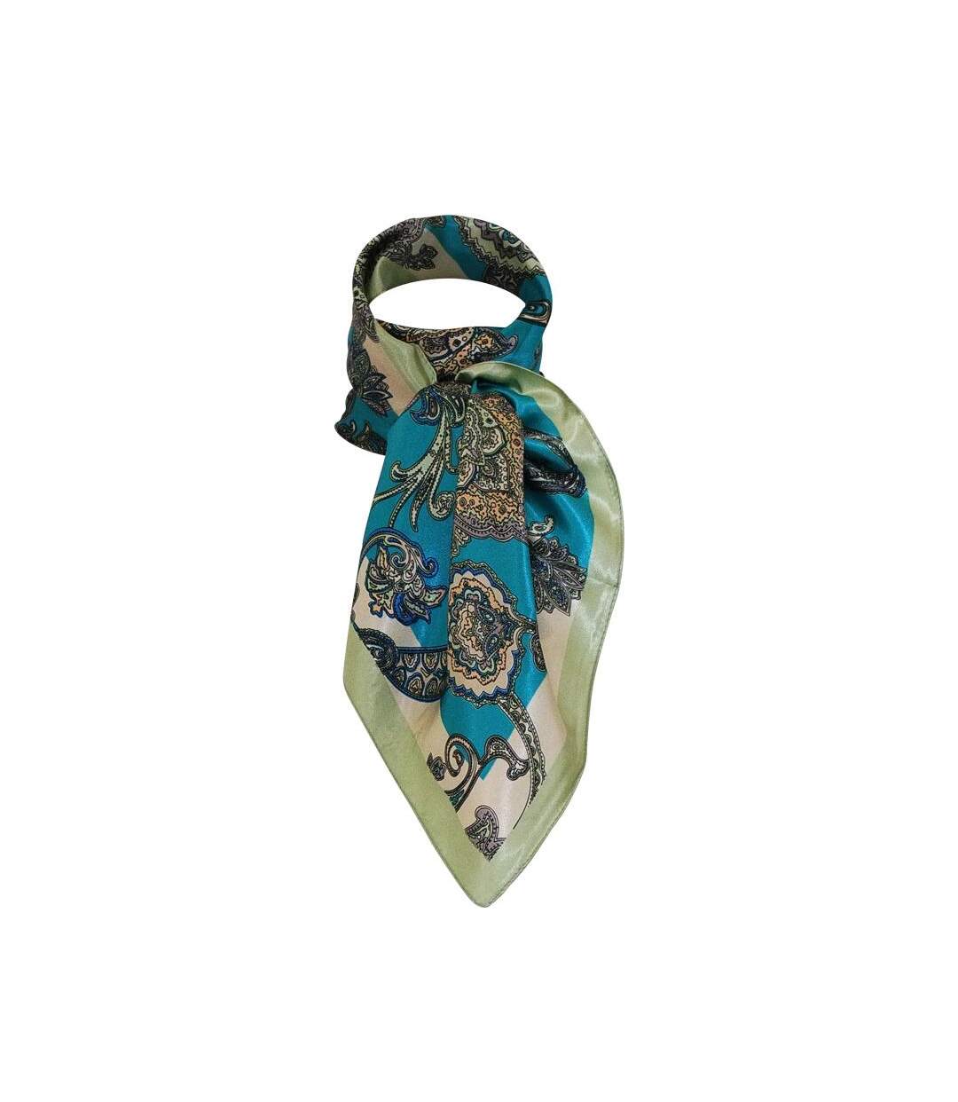 Grand foulard polysatin cachemire-1