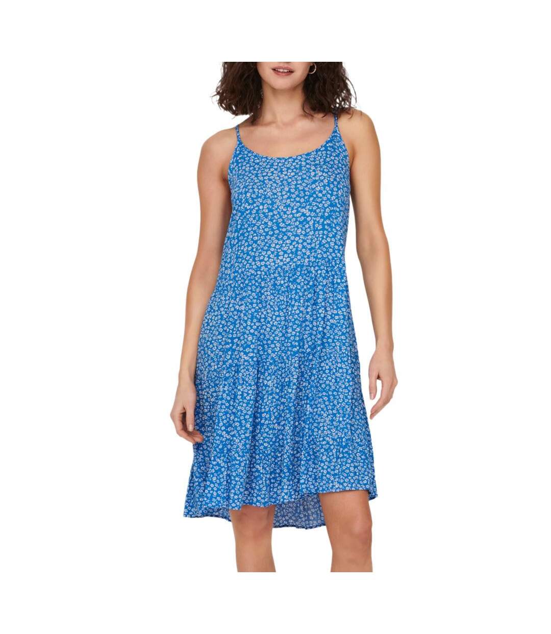 Robe bleu femme marine only maj life-1