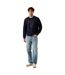 Sweat Motif/style En Relief Homme Bleu Guess-1