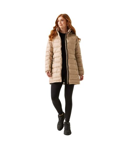 Womens/ladies Starler Padded Jacket Warm Taupe Regatta