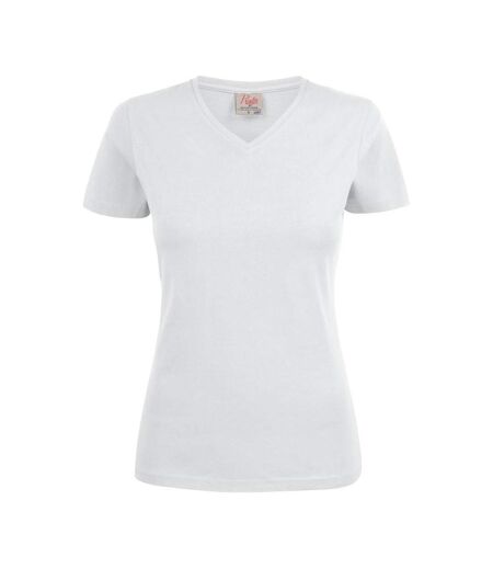T-shirt Femme Blanc Printer