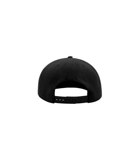 Casquette avec visière plate mixte noir Atlantis