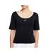 T-shirt noir femme nike tech pack-1