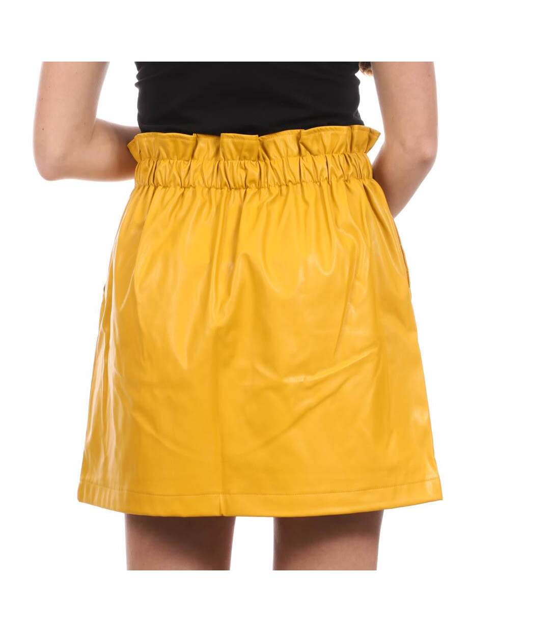 Jupe Similicuir Jaune Femme Teddy Smith Jez - S-2