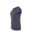 T-shirt Comfort Femme Bleu Denim Chiné JHK-3