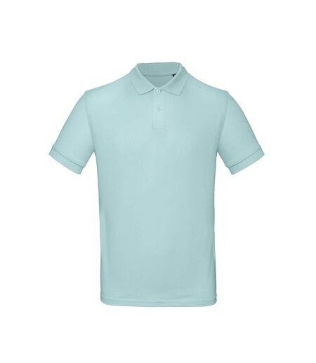 Polo inspire homme turquoise clair B&C