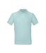 Polo inspire homme turquoise clair B&C