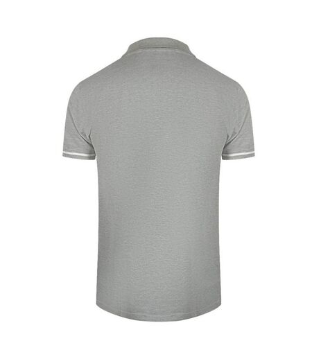 Unisex Adult Contrast Collar Polo Shirt Grey Cavalli Class