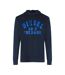 Unisex Adult The Brave Logo Hoodie Navy Blue Diesel-1
