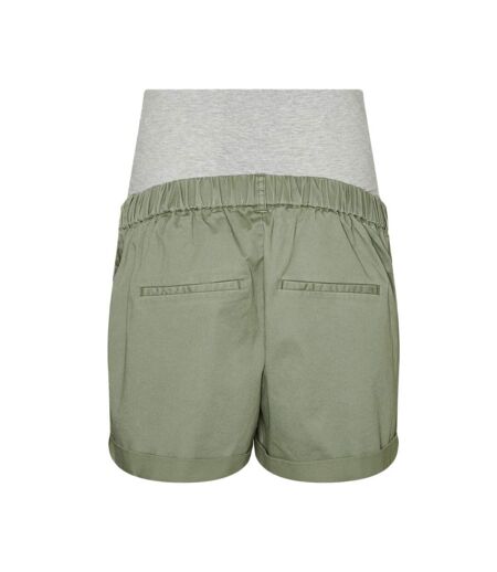 Short de grossesse vert femme vero moda maternity 20016767
