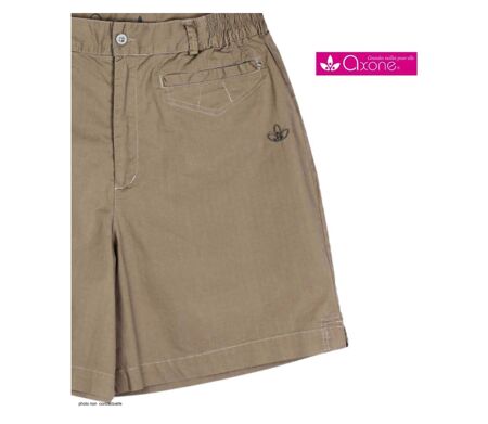 Short AXONE SE1173C camel stretch : le confort absolu pour l'été
