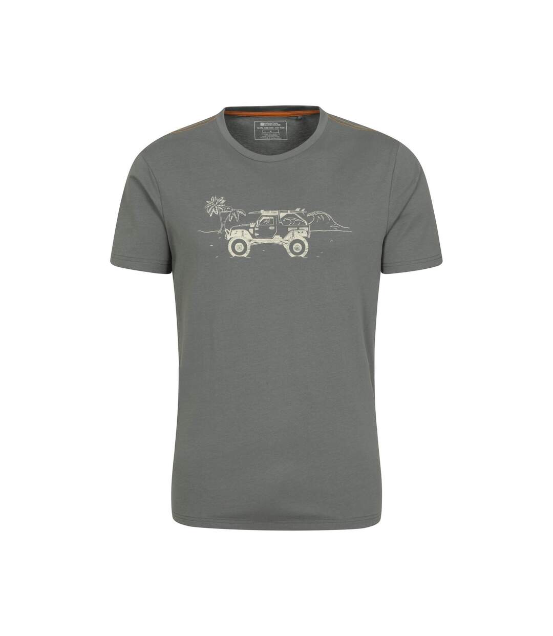 T-shirt ocean drive homme charbon Mountain Warehouse-1