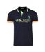 Polo noir/orange homme us assn rams - xxl-1