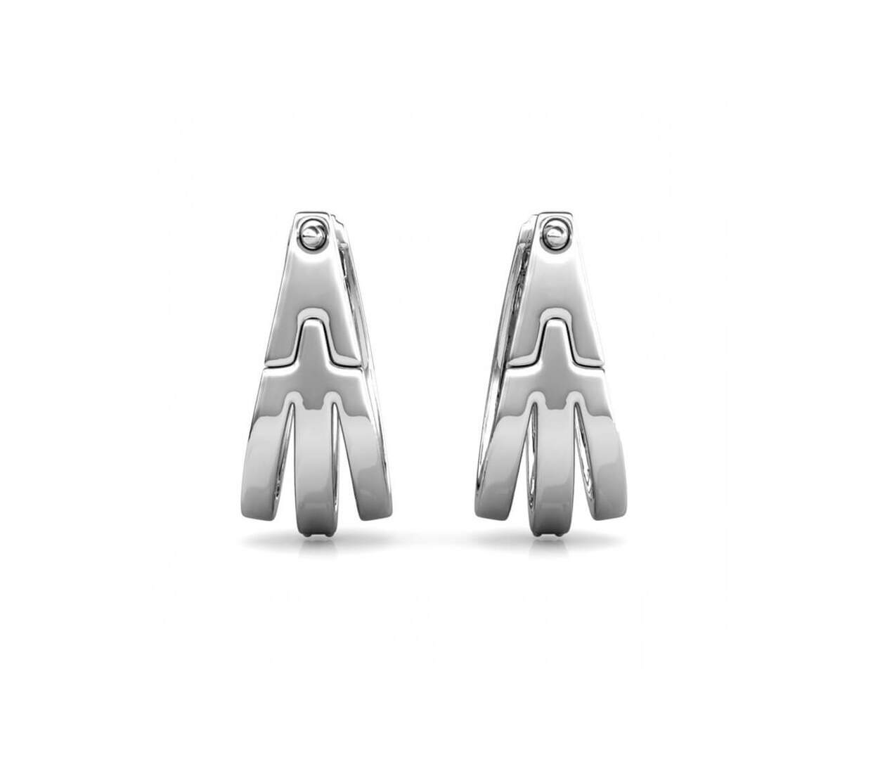 Boucles d'oreilles Aurielle Hoop, Cristal d'Autriche-5