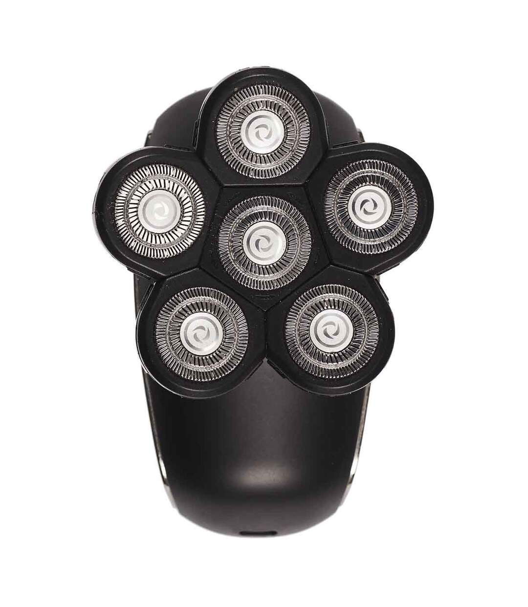 Rasoir avec 6 Têtes Flottantes USB 10cm Noir-2