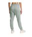 Womens/ladies Performance Fleece Athletic Joggers Green Under Armour-3