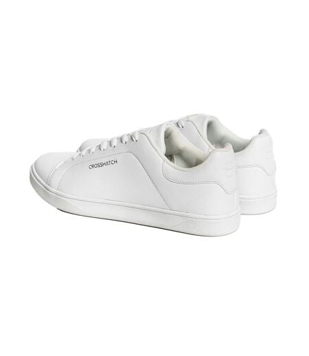 Baskets judas homme blanc Crosshatch