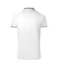 Unisex Adult Double Tipped Collar Polo Shirt White Black Cavalli Class-2