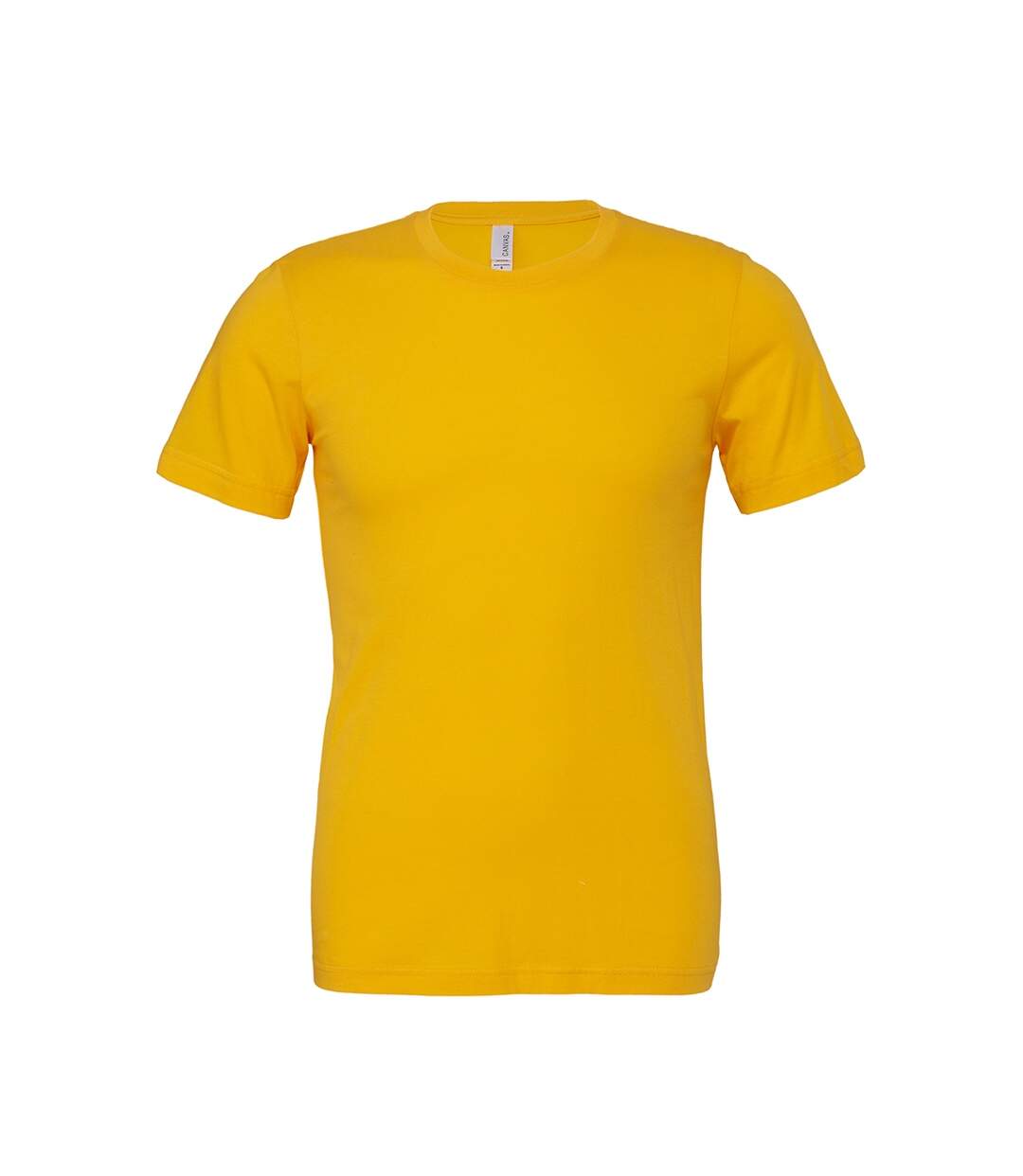 T-shirt unisexe jaune Bella + Canvas