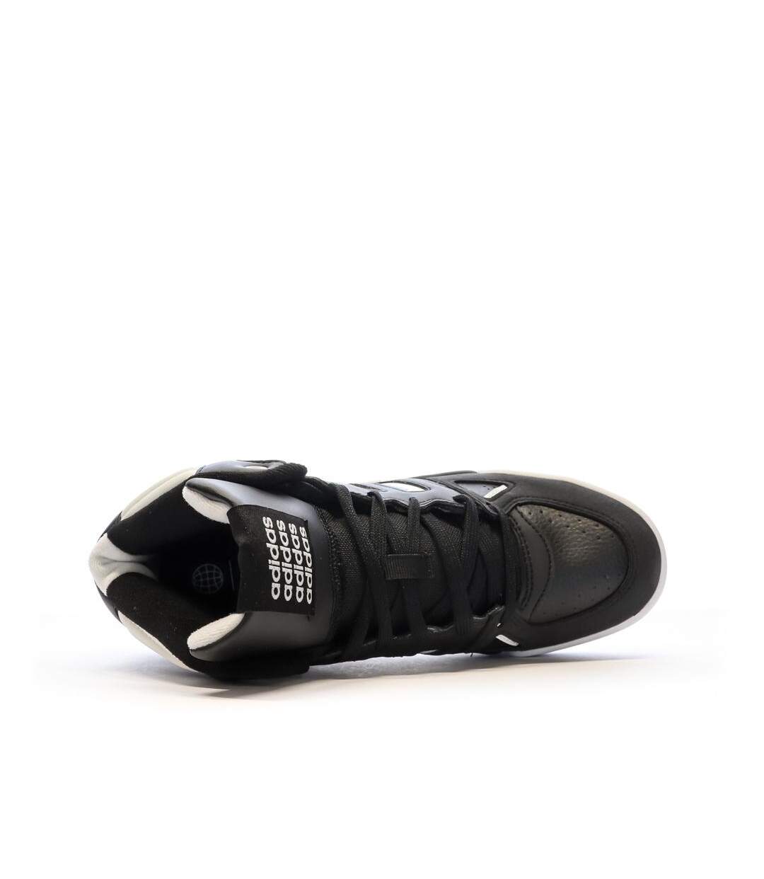 Baskets noires/blanches homme adidas midcity-4