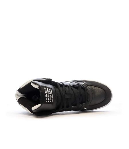 Baskets noires/blanches homme adidas midcity