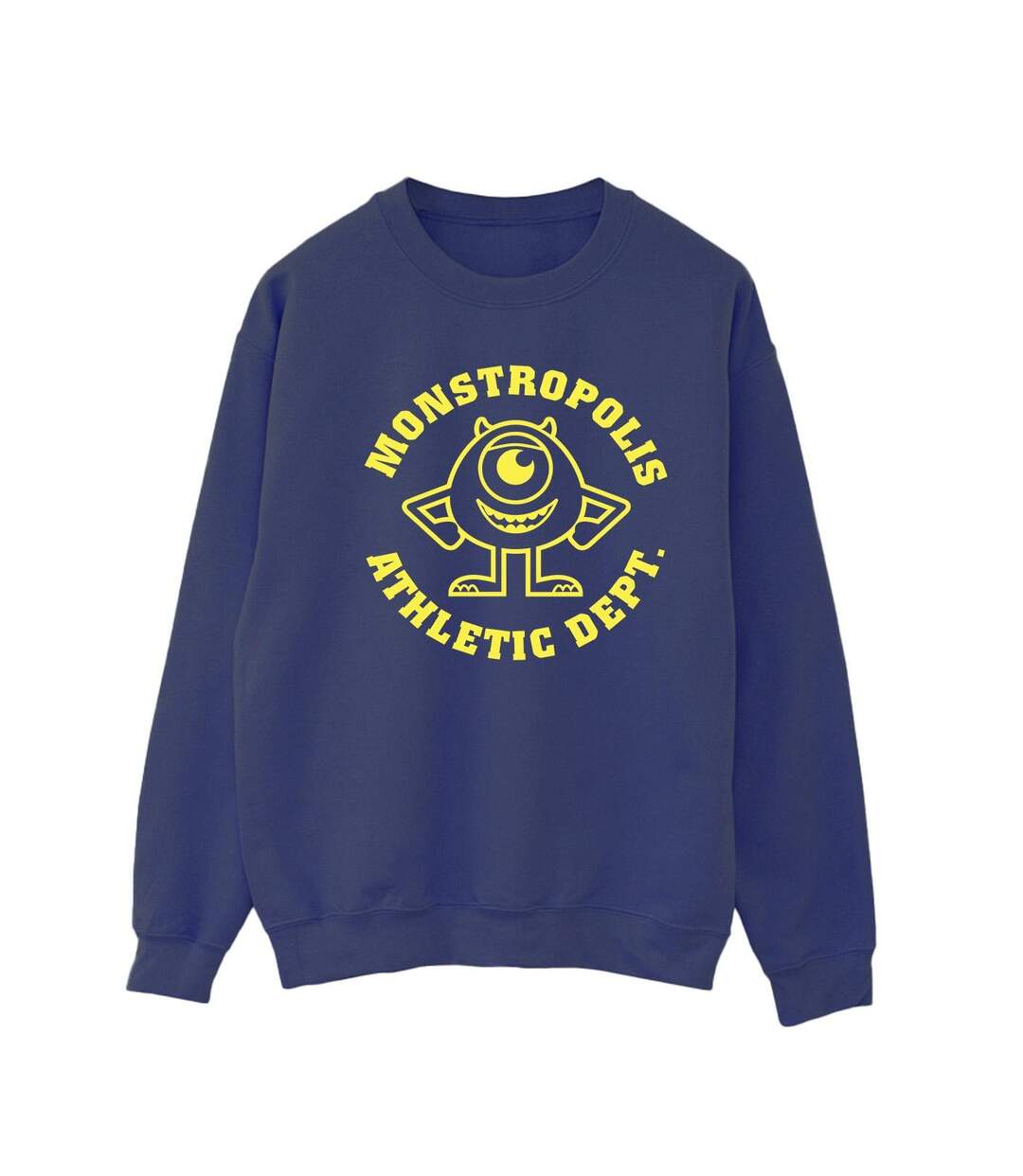 Disney Sweat-shirt Monsters University Monstropolis - Femmes/Dames (Bleu marine) - UTBI29607-1