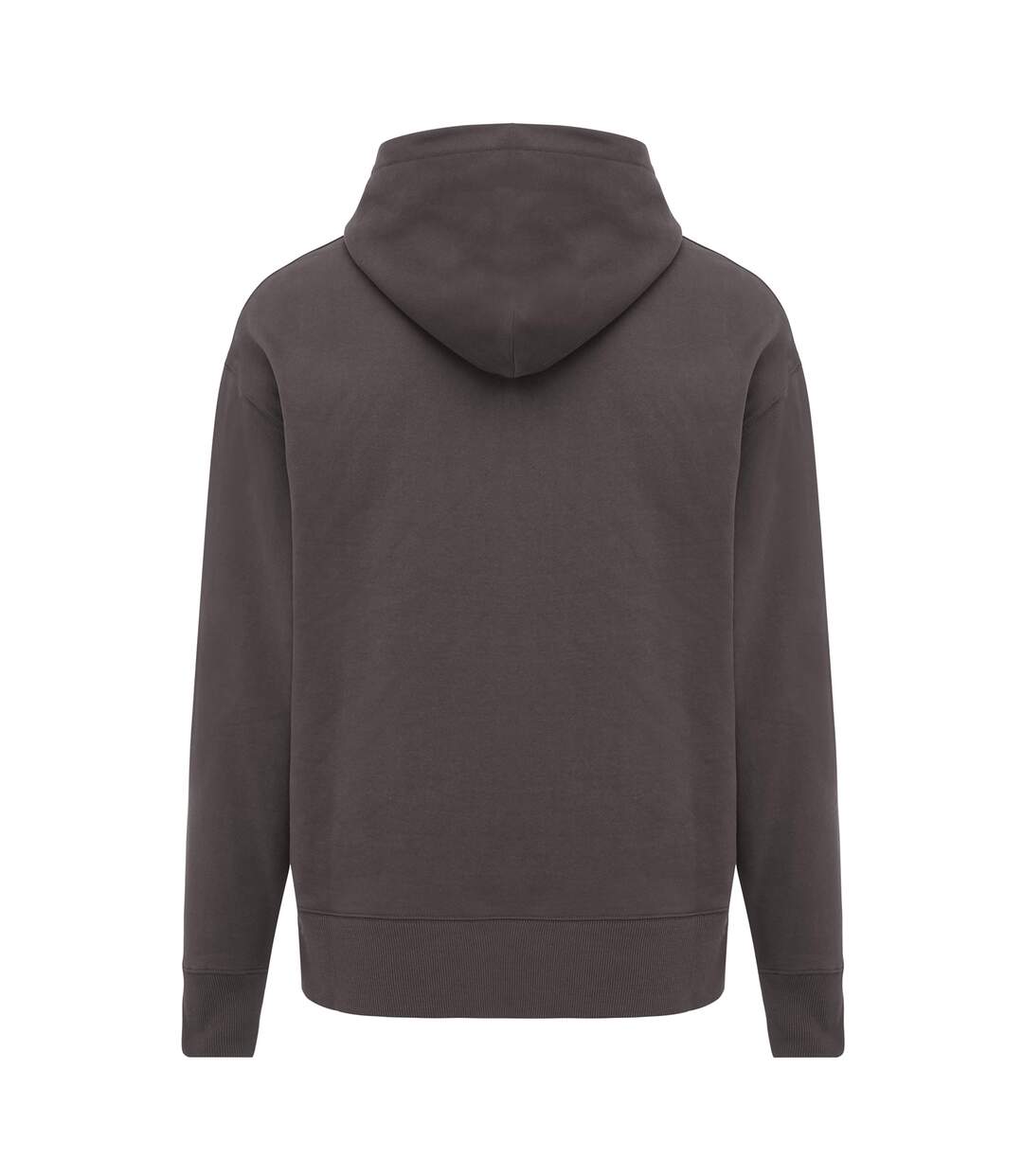 Unisex Adult Yoho Recycled Cotton Relaxed Fit Hoodie Anthracite Iqoniq-3