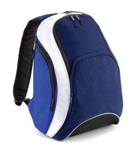 Sac à dos loisirs 21L - BG571 - bleu marine roi blanc