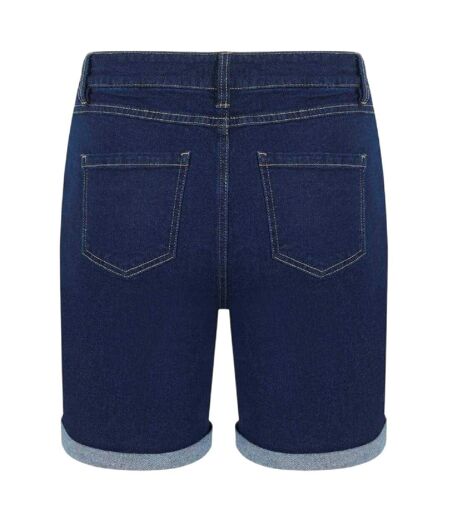 Short En Jean Femme Bleu Foncé Be You