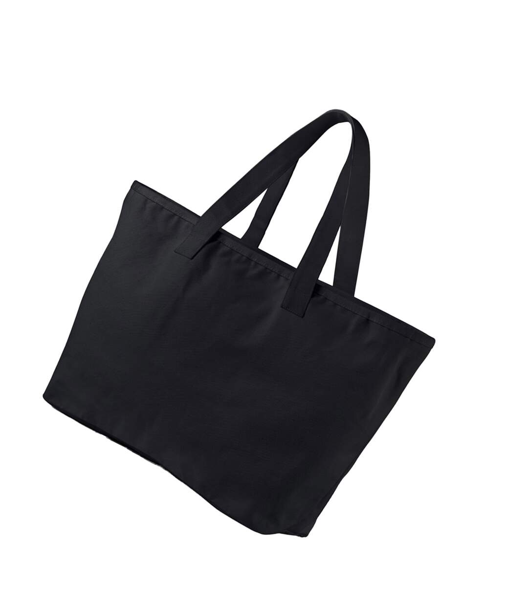 Canvas Heavy Duty Tote Bag One Size Black Westford Mill-2