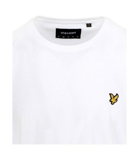 Mens plain plus t-shirt white Lyle & Scott