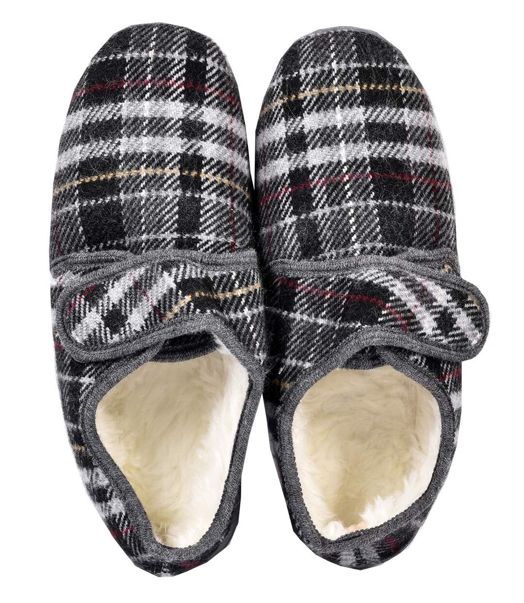 CHARENTAISE Homme Pantoufle PREMIUM 980PANO GRIS-3